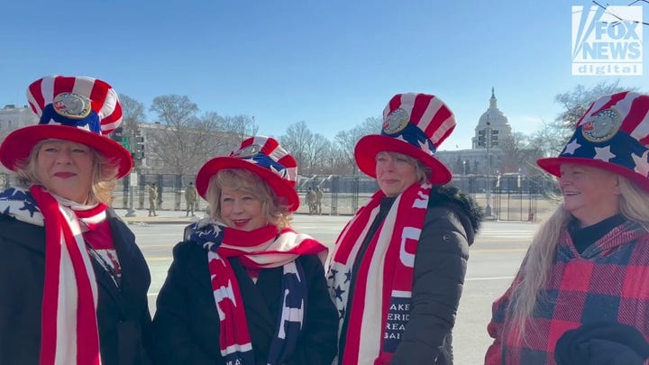 Trump supporters rally outside Capitol to celebrate Inauguration Day